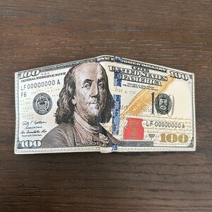 Unique 100 Dollar Bill Wallet